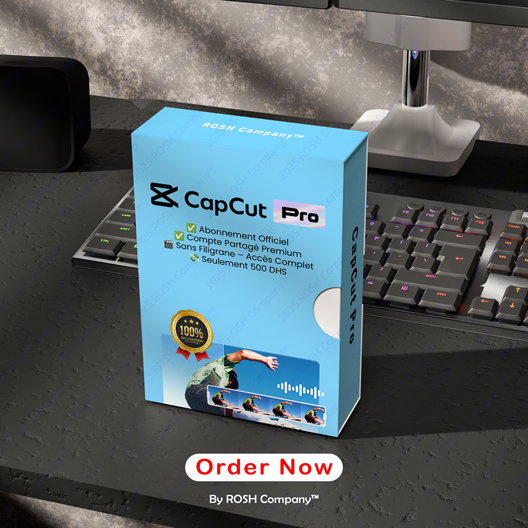 CapCut Pro — ROSH Company